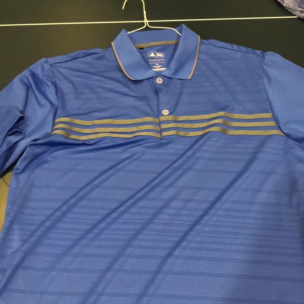 Men’s medium adidas performance golf shirt